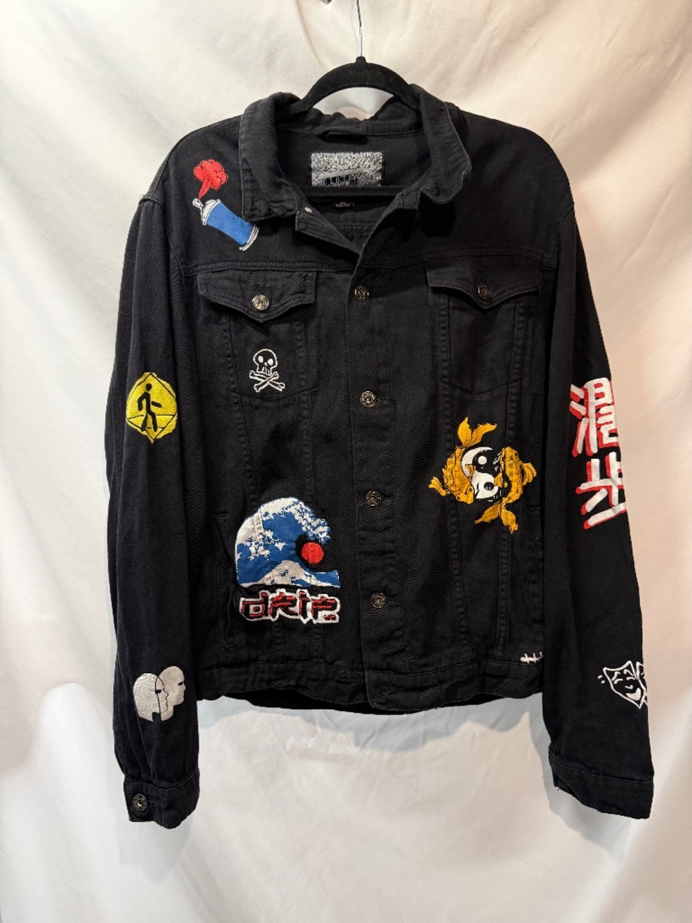 Brooklyn Cloth - XL - Survival of the Fittest Tokyo Graphic Denim Jacket
